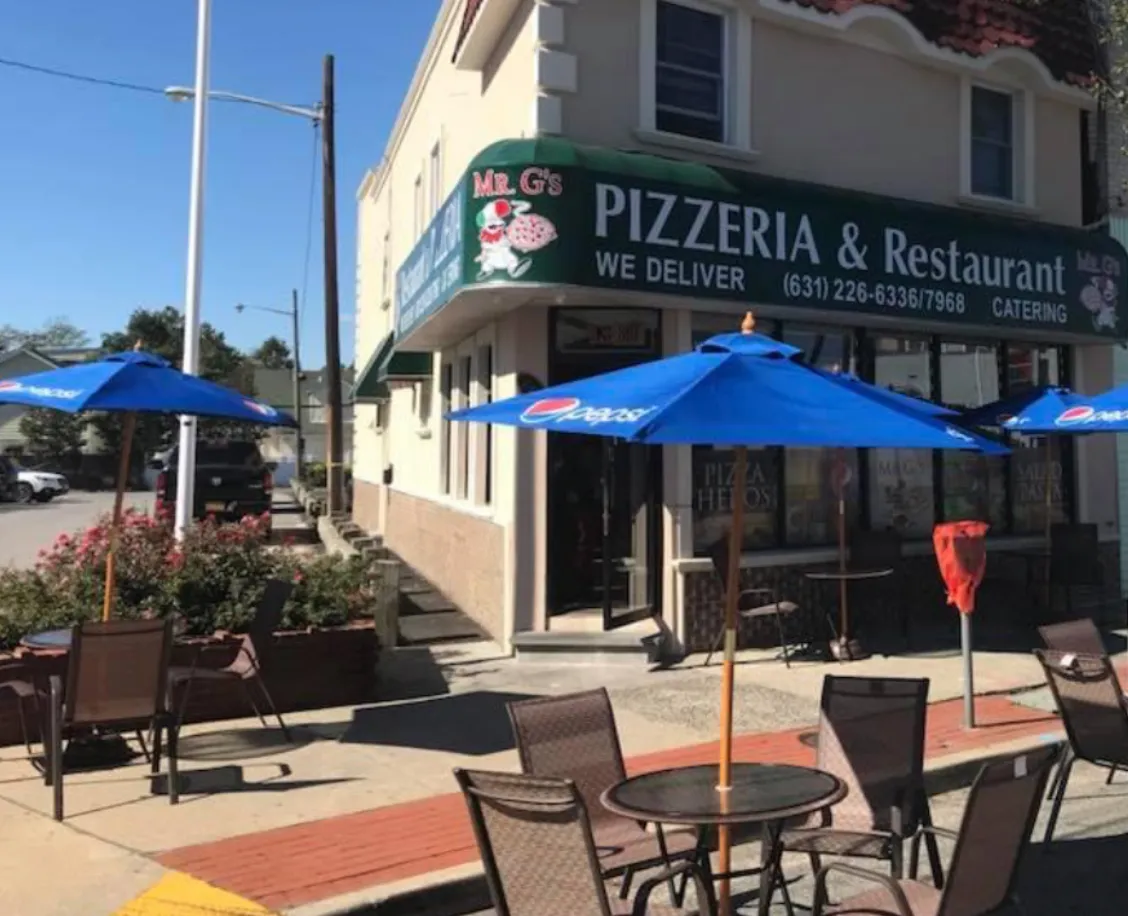 Storefront of Mr G's Pizzeria at 133 N Wellwood Ave, Lindenhurst (photo 1)